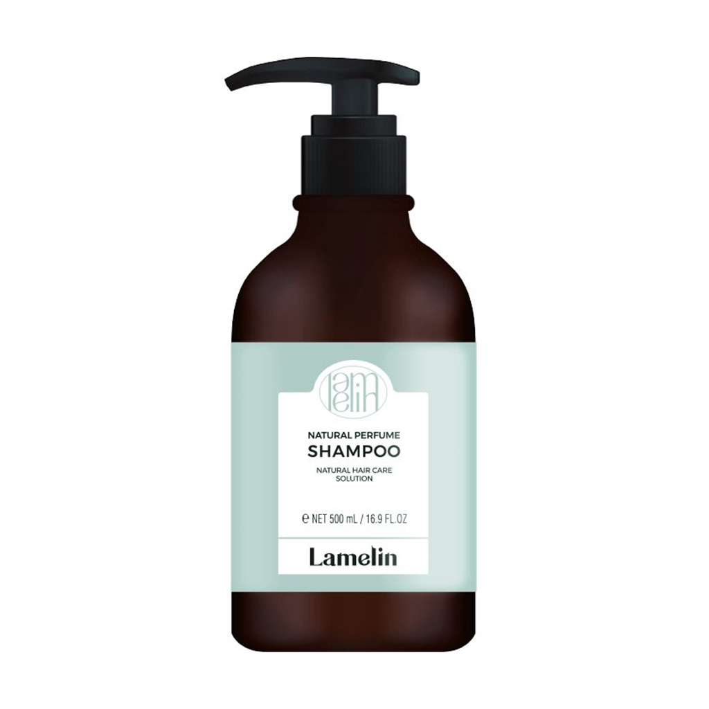 Уцінка! Натуральний парфумований шампунь для волосся Lamelin Natural Perfume Shampoo, 500 мл